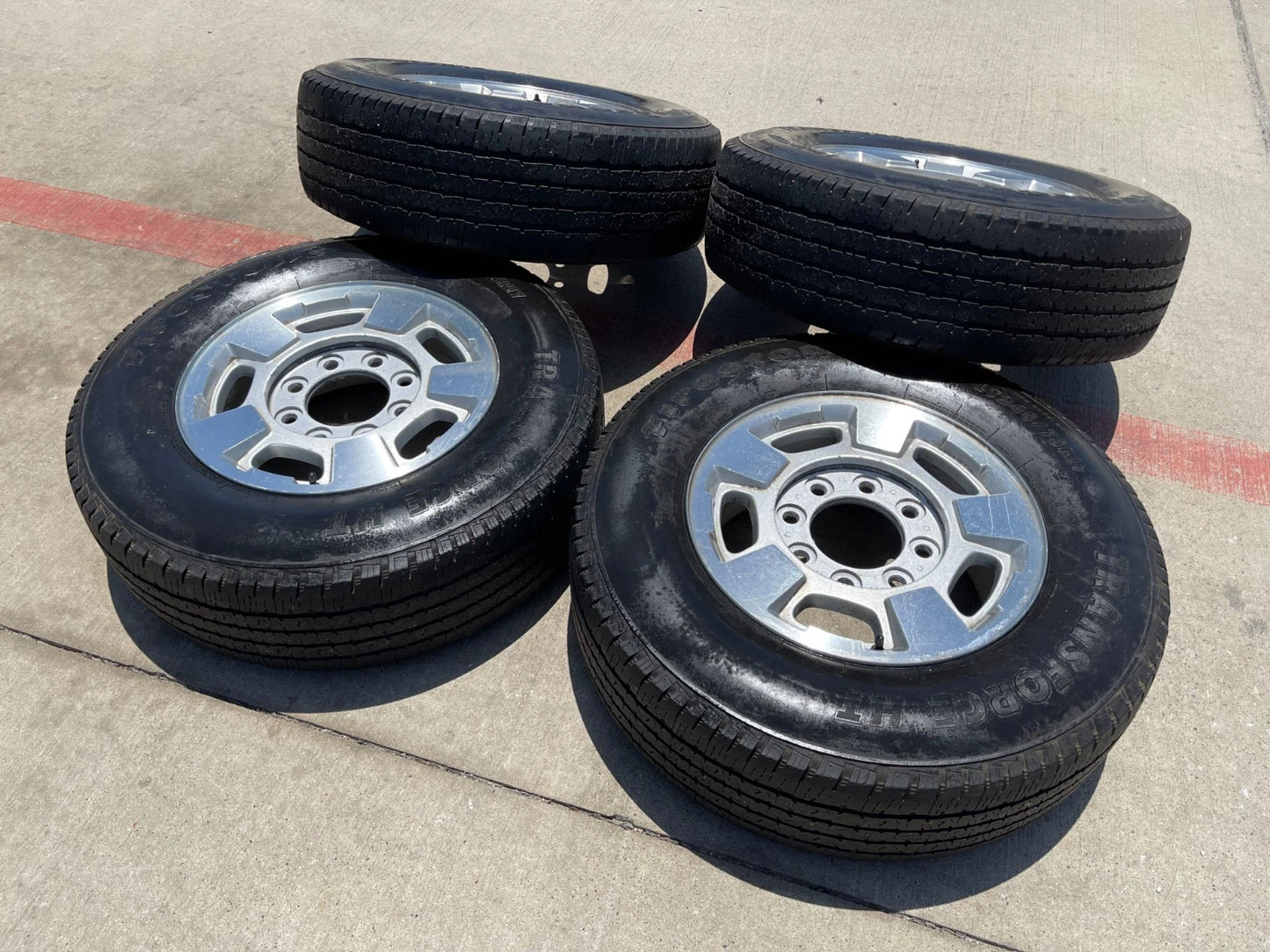 17" Chevy Silverado GMC Sierra 2500 3500 OEM 5500 wheels rims FIRESTONE