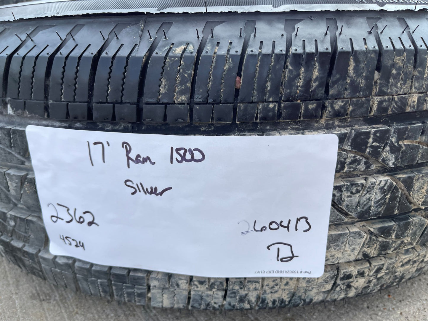 17" Dodge Ram 1500 OEM 2362 wheels rims 5x139 5x5.5 FIRESTONE