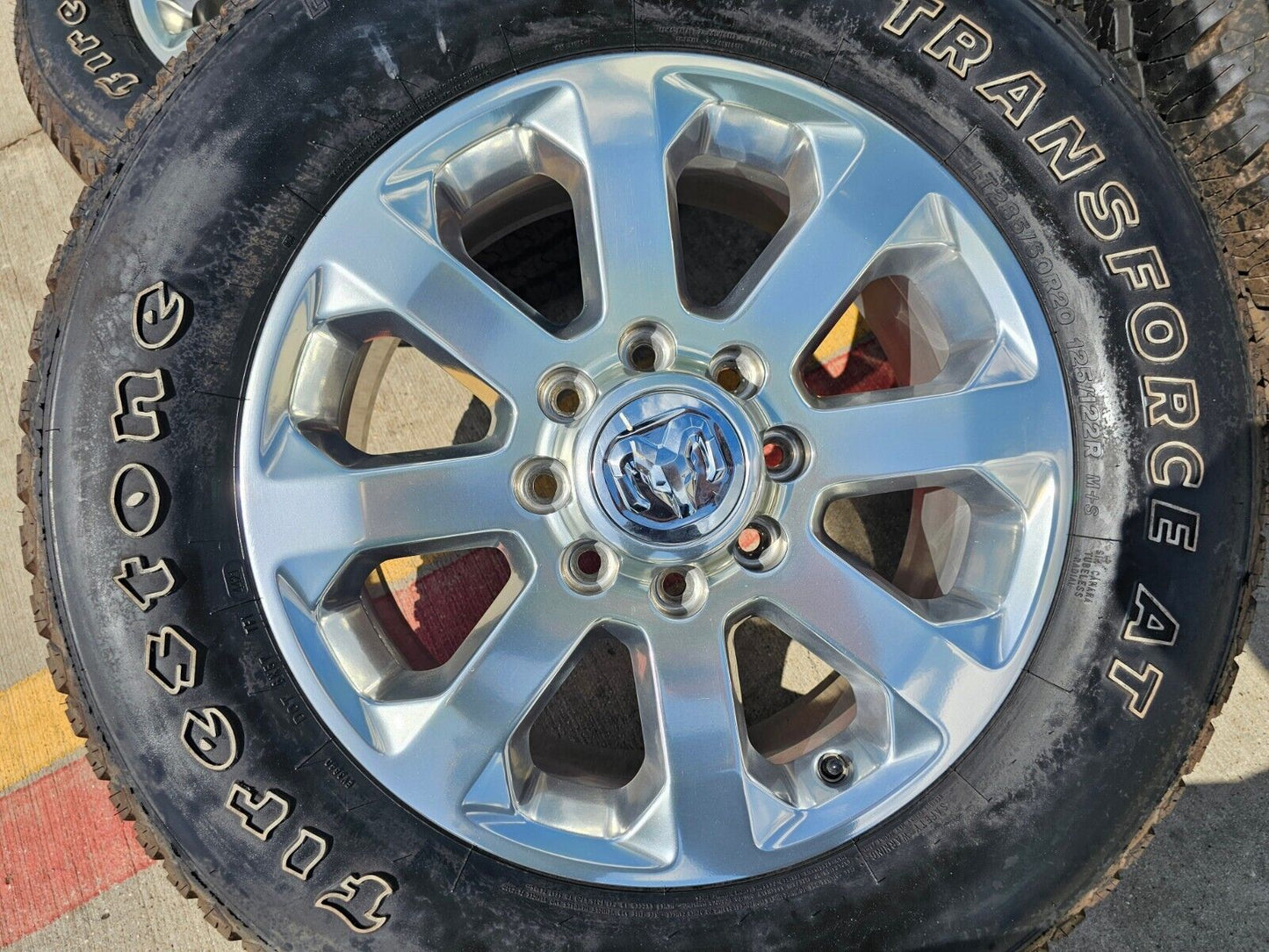 20" Dodge Ram 2500 3500 LARAMIE OEM 2700 wheels rims A/T tires 2023 2024 NEW