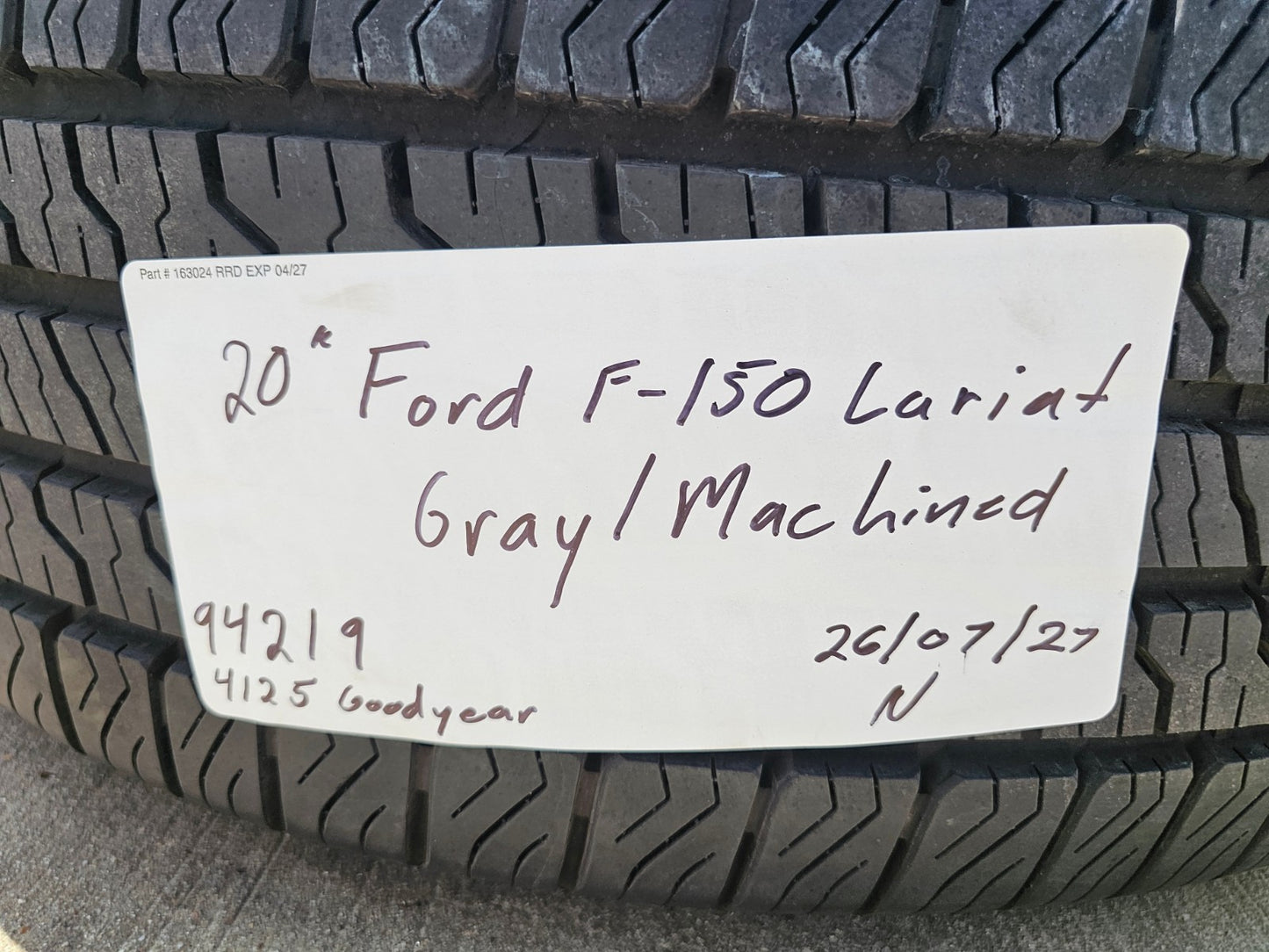 20" Ford F-150 LARIAT Limited OEM 94219 rims wheels Expedition SET 2004-2027 NEW