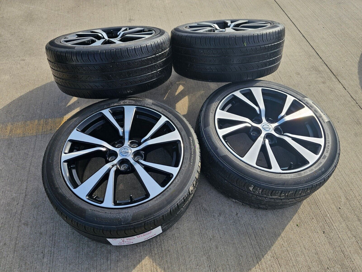 18" Nissan Altima Maxima Infiniti OEM 62721 wheels rims tires