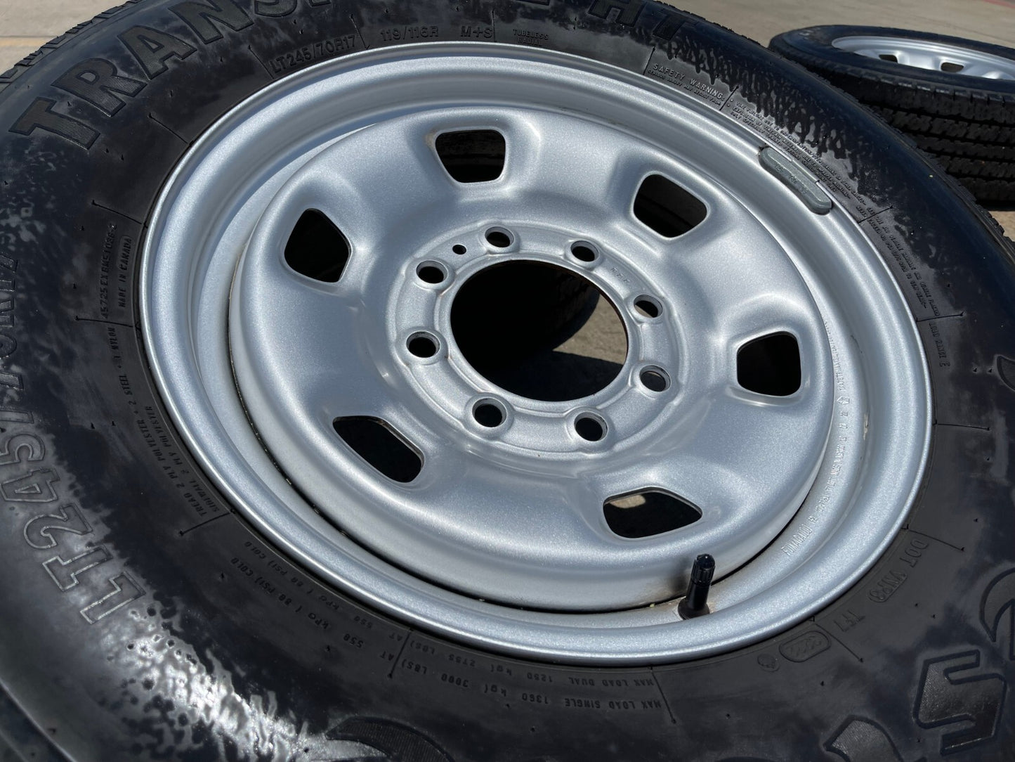 17" Dodge Ram 2500 3500 OEM wheel rim 2497 tire FIRESTONE