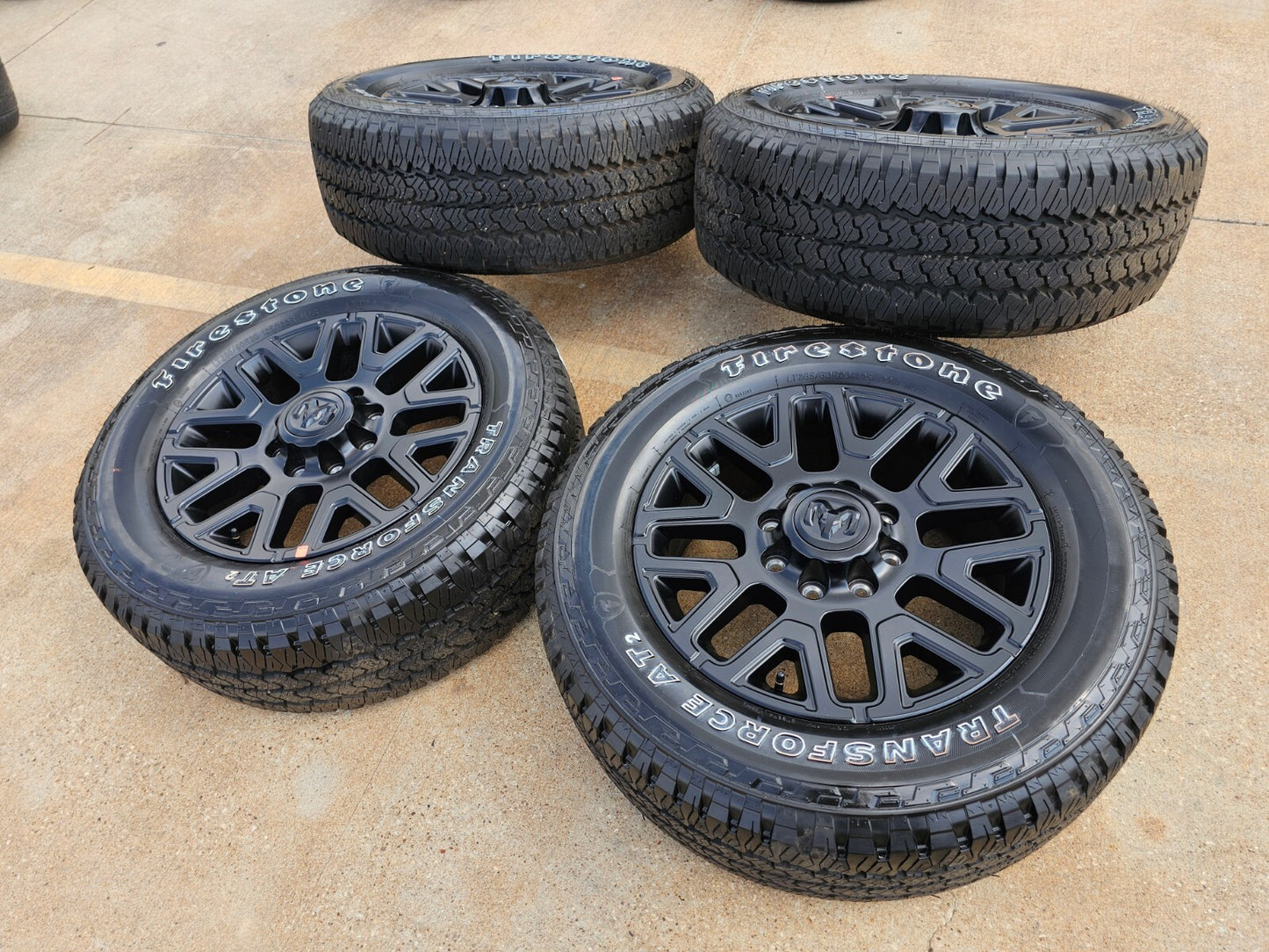 20" Dodge Ram 2500 3500 LARAMIE OEM 51649 wheels rims tires 2024 2025 2026 NEW