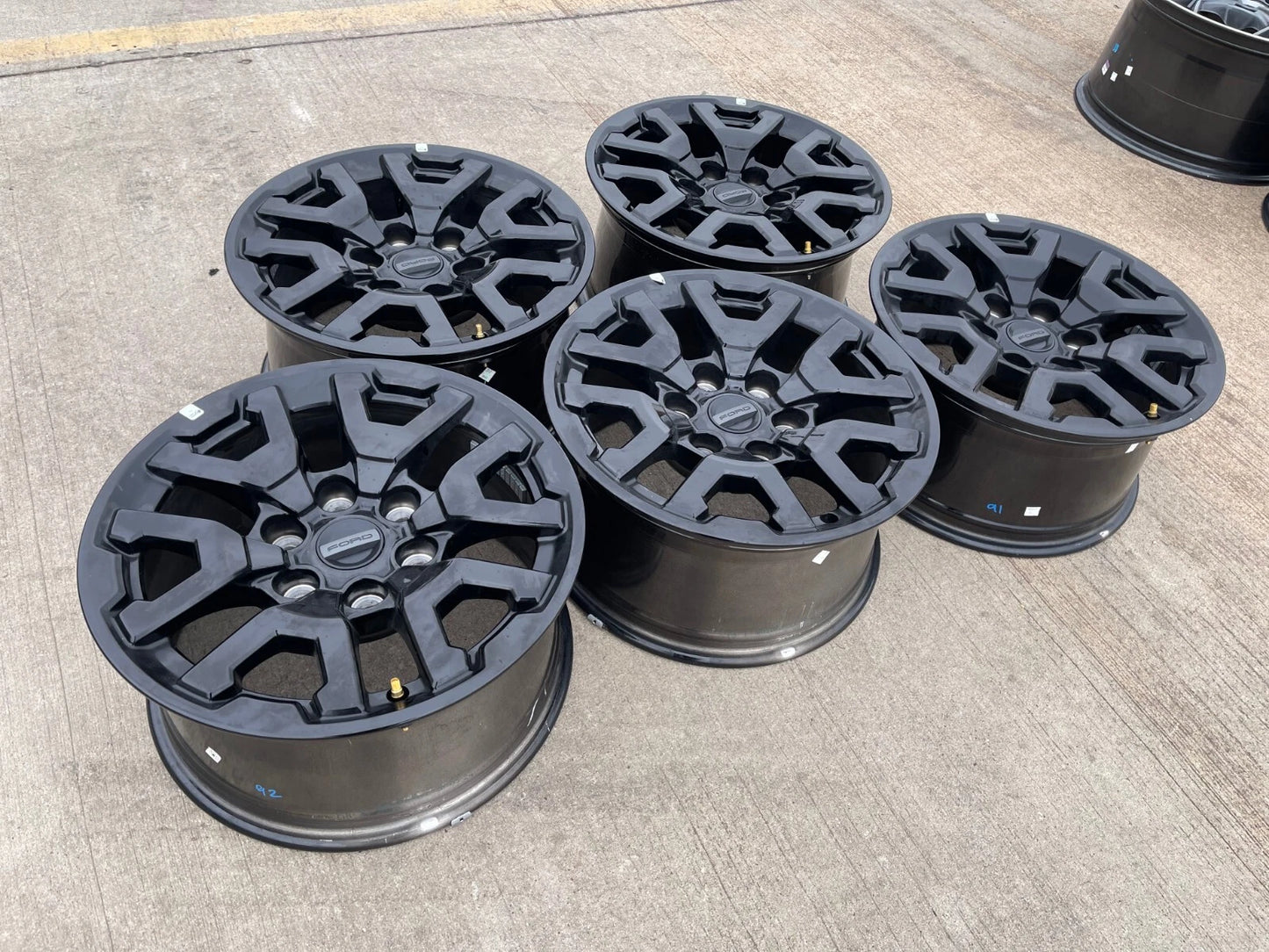 (5) 17" Ford F-150 Raptor OEM 10461 rims wheels 2021 2022 2023 2024 2025 NEW