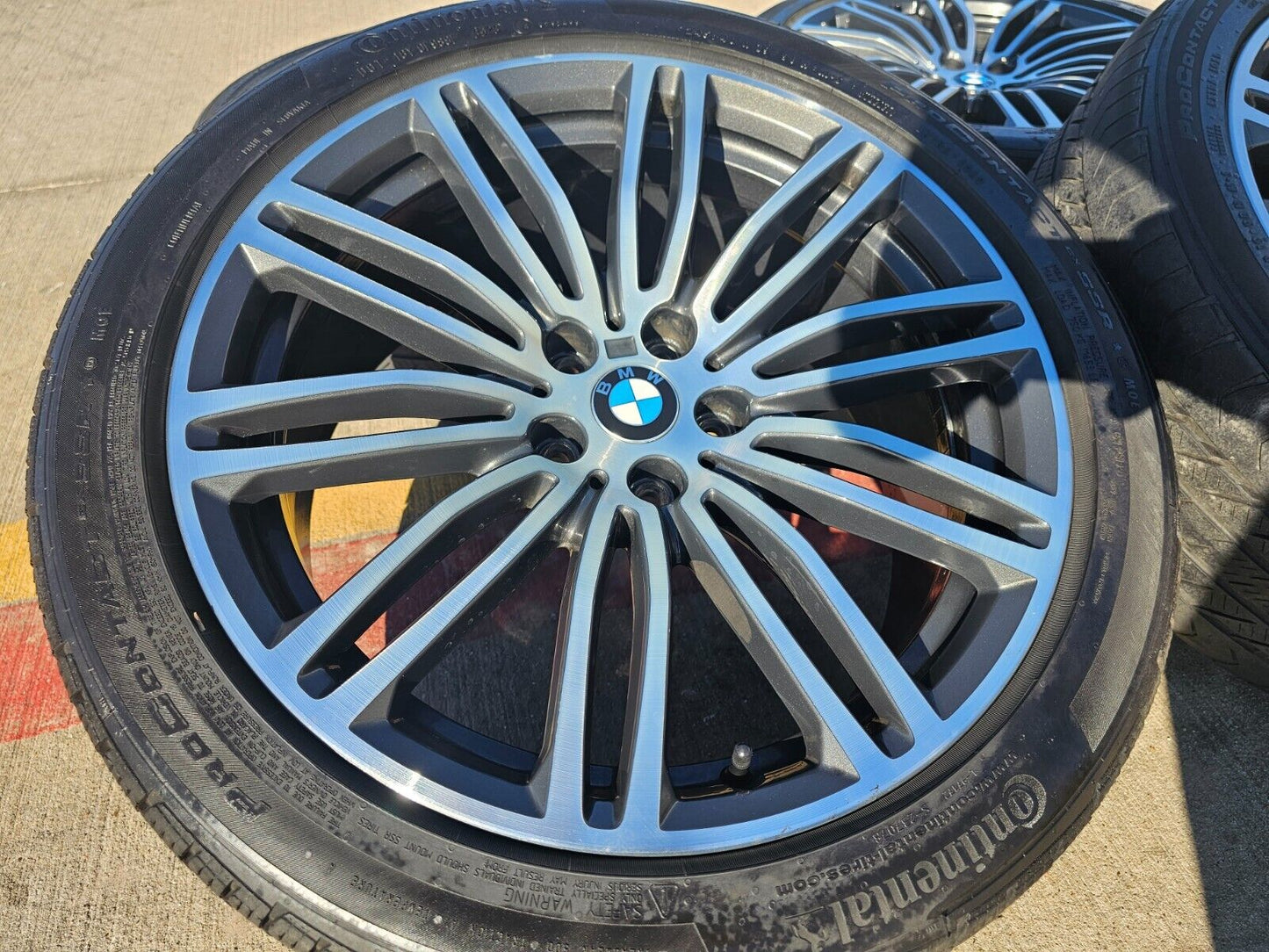19" BMW OEM 540i 530i 6 7 8 650i Series wheels rims 86328 tires