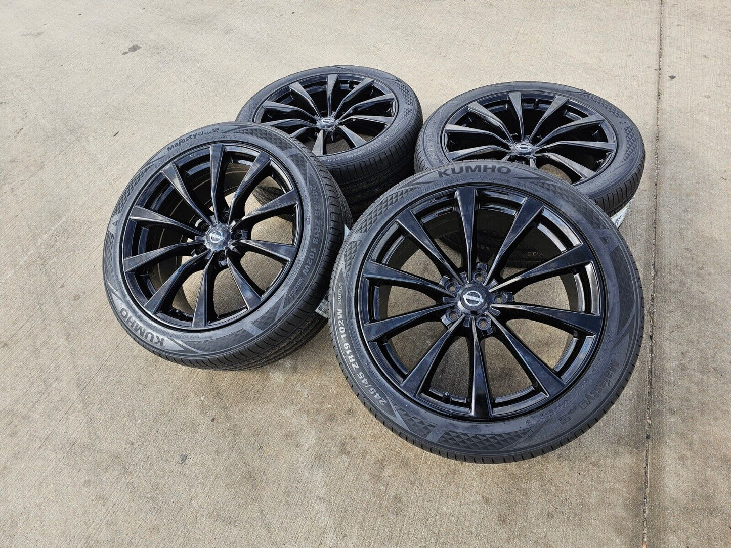18" Infiniti G37 Q50 OEM 73704 73705 wheels rims Nissan Altima Maxima tires NEW