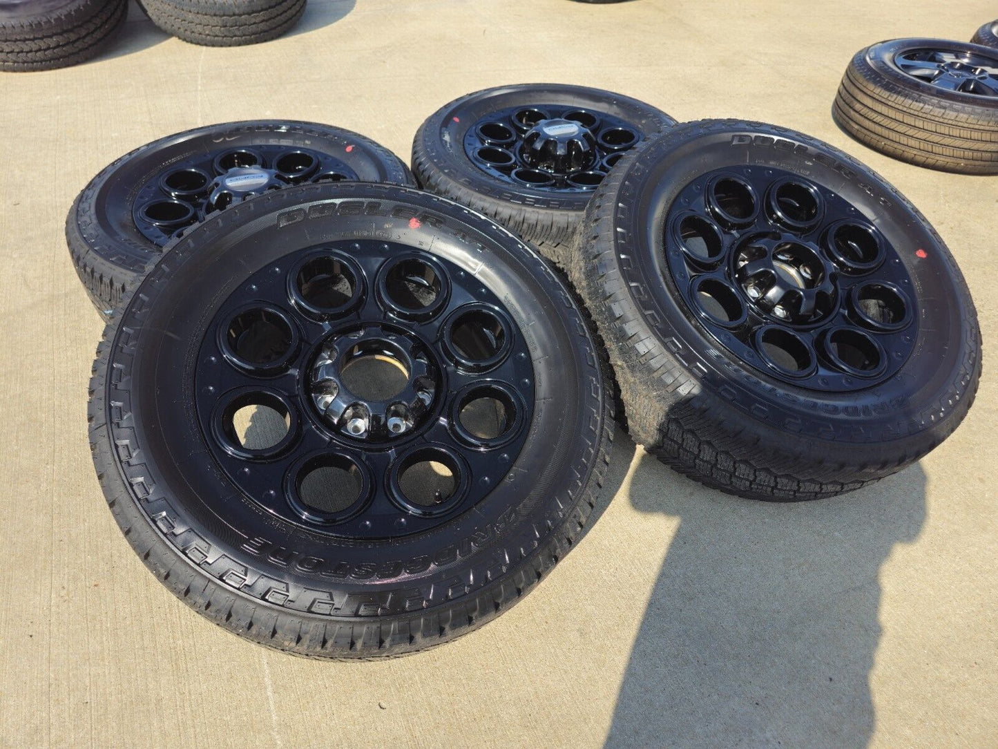 20" Ford F-250 F-350 OEM black TREMOR wheels rims 10299 tires 2023 2024