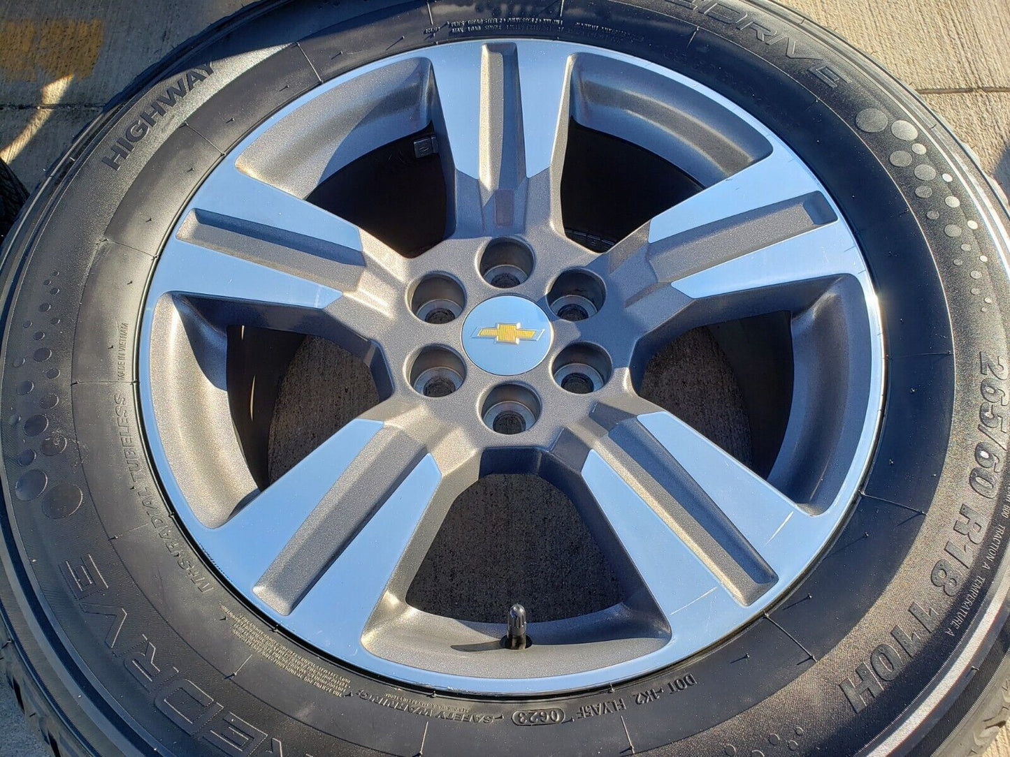 18" Chevy Colorado GMC Canyon OEM 5673 wheels rims 2017 2018 2019 2020 2021 2022