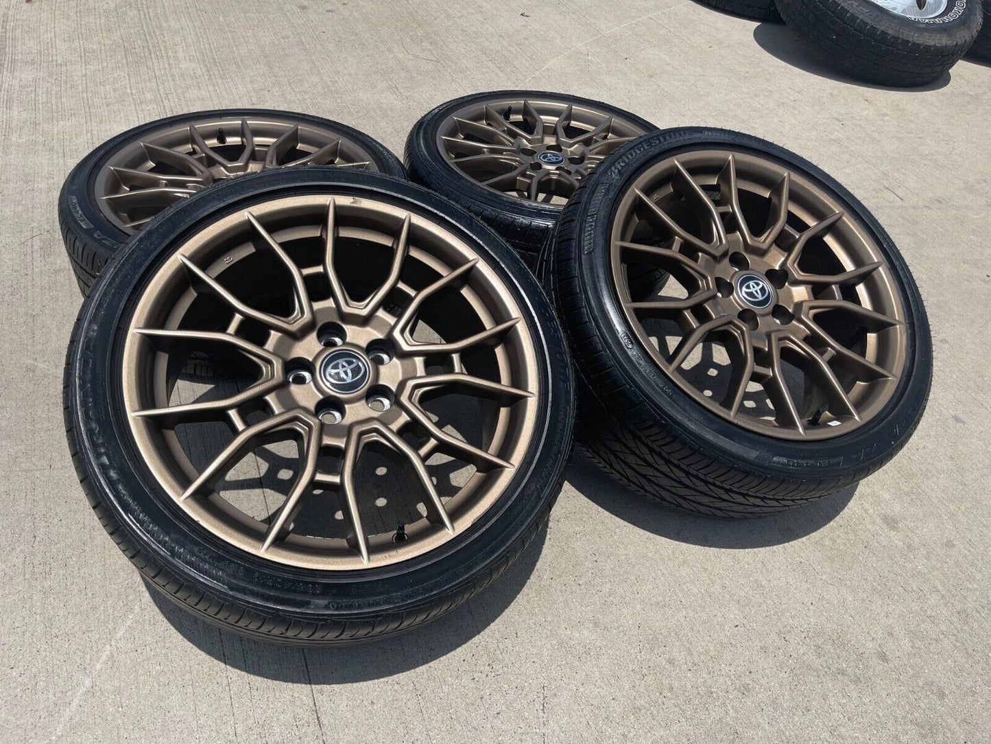 19" Toyota Camry OEM TRD Bronze wheels rims 75246 Avalon Lexus tires