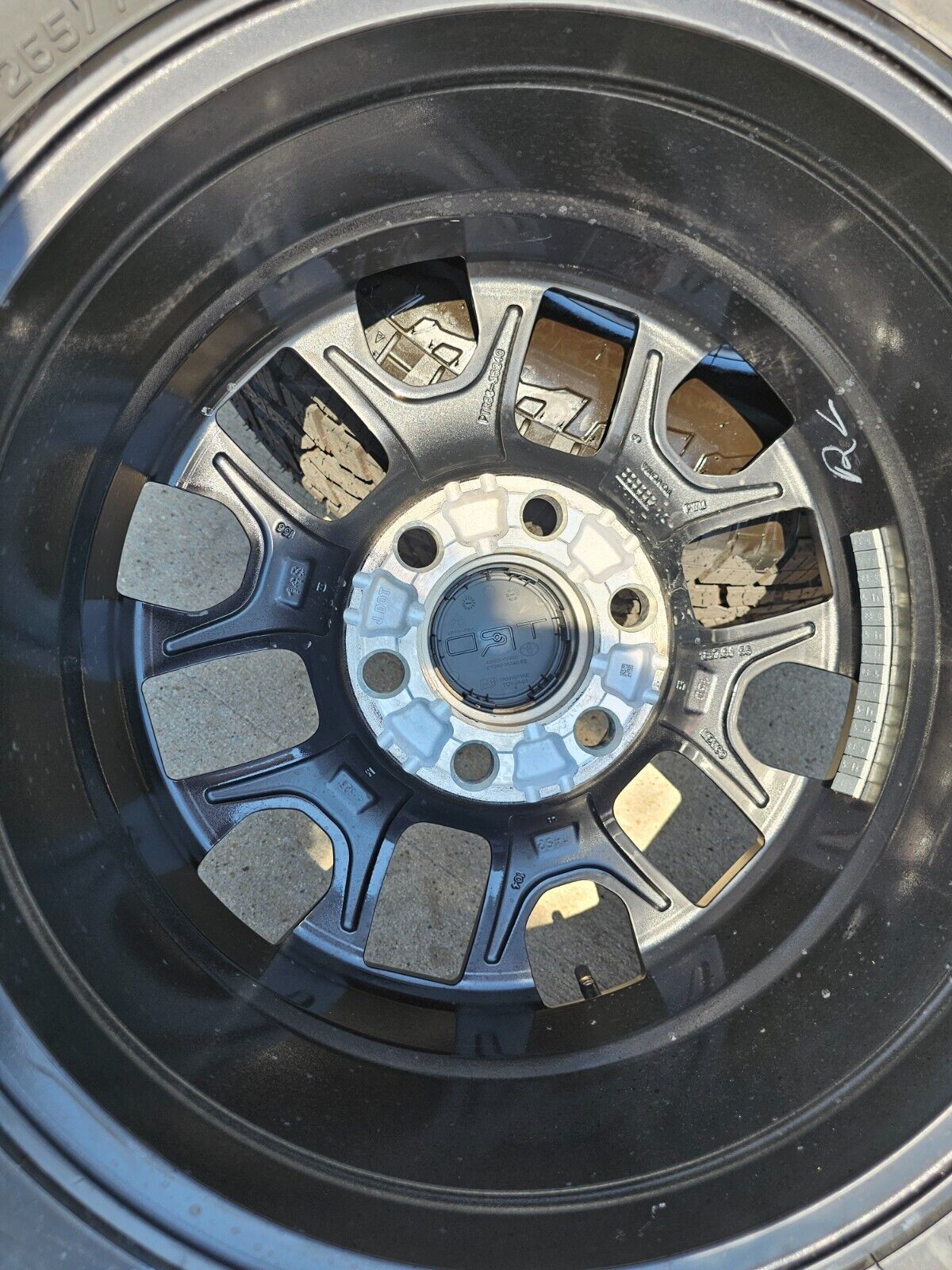 18" Toyota Tacoma 4Runner TRD OEM wheels rims tires 2024 2025