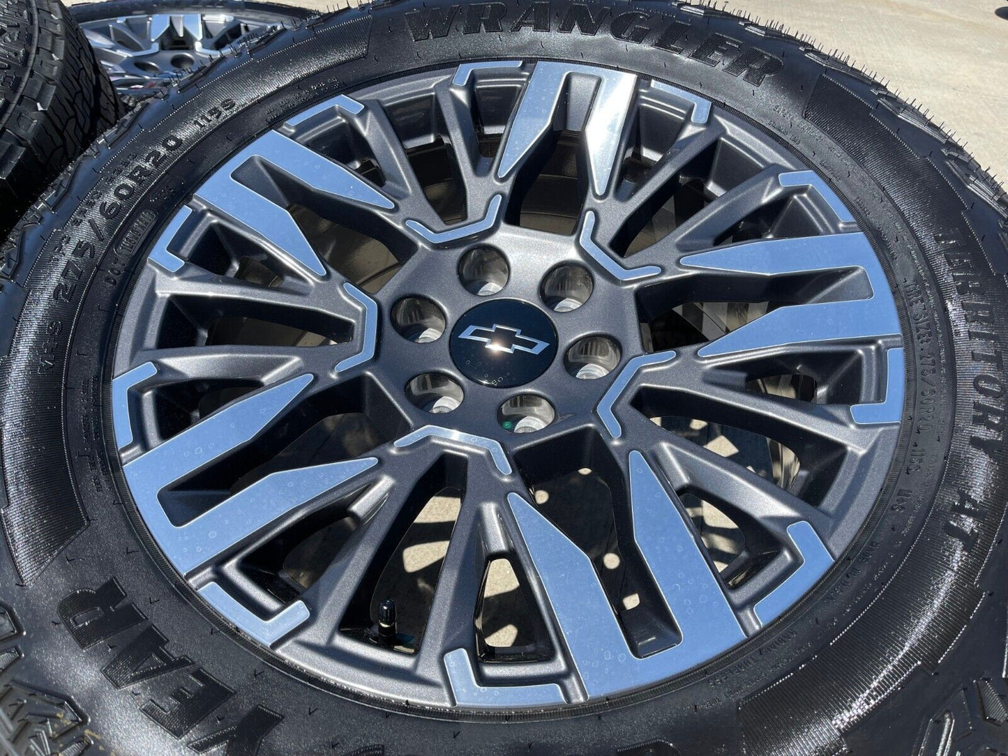 20" Chevy Silverado Z71 Colorado GMC Sierra Canyon OEM wheels rims 2025 2026 NEW