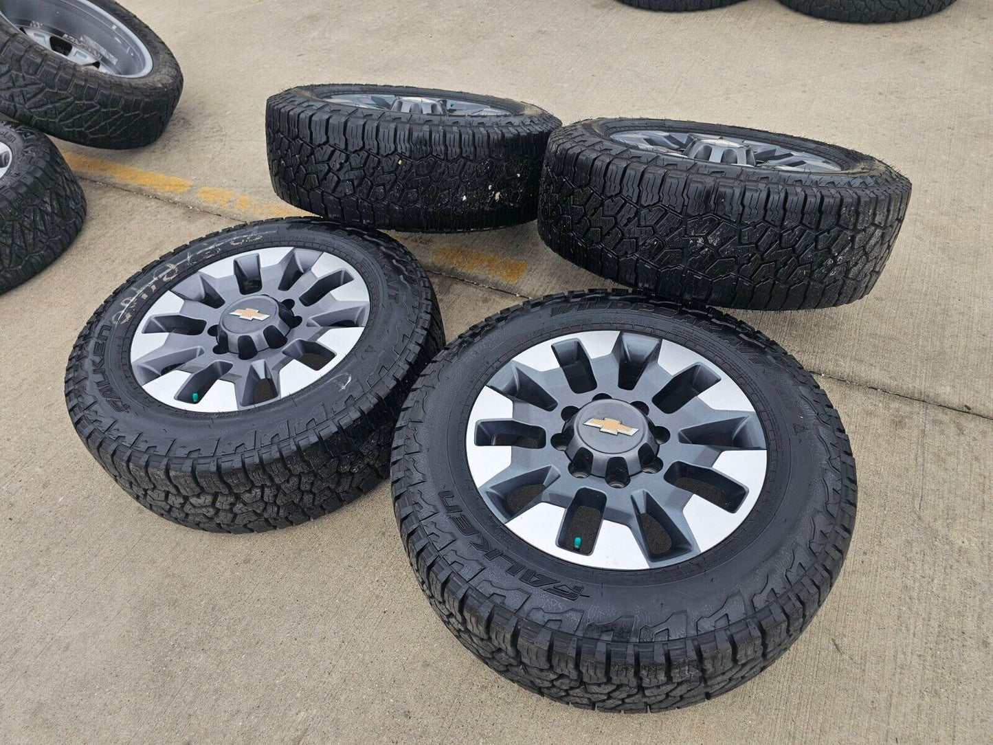 20" Chevy Silverado GMC Sierra AT4 2500 3500 OEM 5960 wheels rims 2022 2023 2024