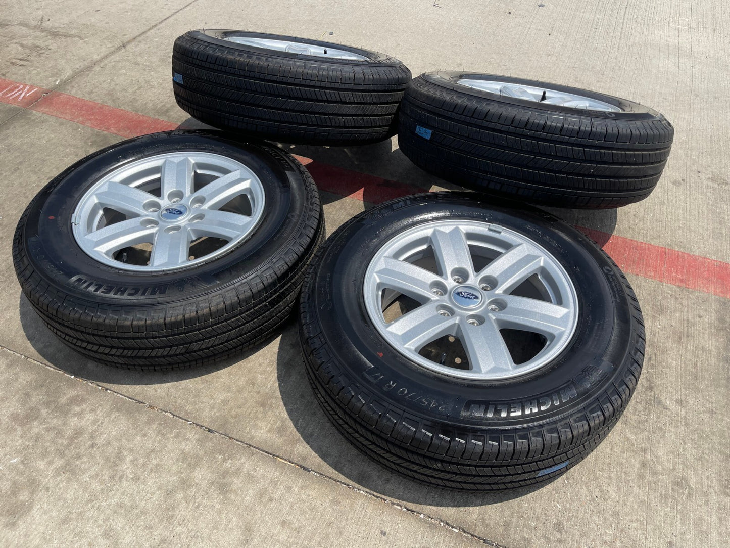 17" Ford F-150 Expedition OEM rims wheels 10339 tires NEW MICHELIN