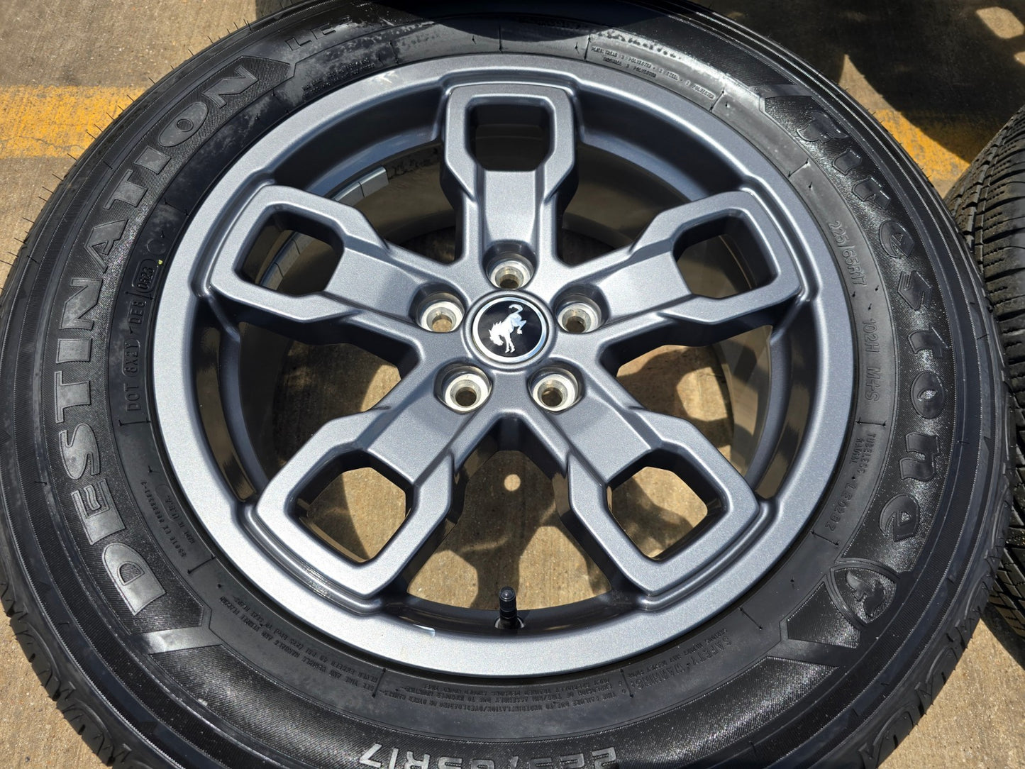 17" Ford Bronco Sport Maverick rims wheels 95019 10325 OEM 2023 2024 2025
