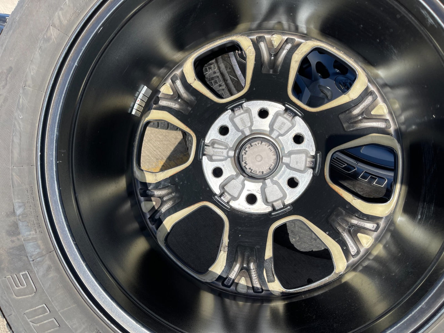20" Dodge Ram 1500 OEM Laramie Black 2680 wheels rims 2022 2023 2024 2025 2026