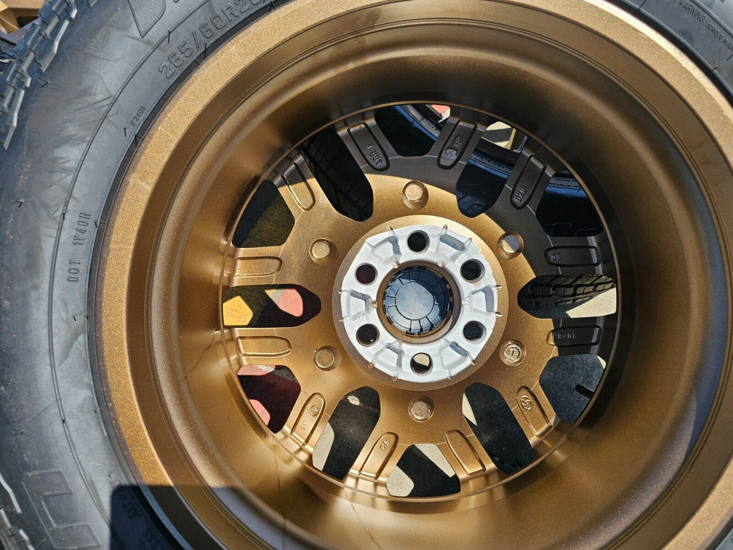 20" Toyota Tundra TSS TRD OEM wheels rims 95359 Sequoia bronze 2024 2025 NEW