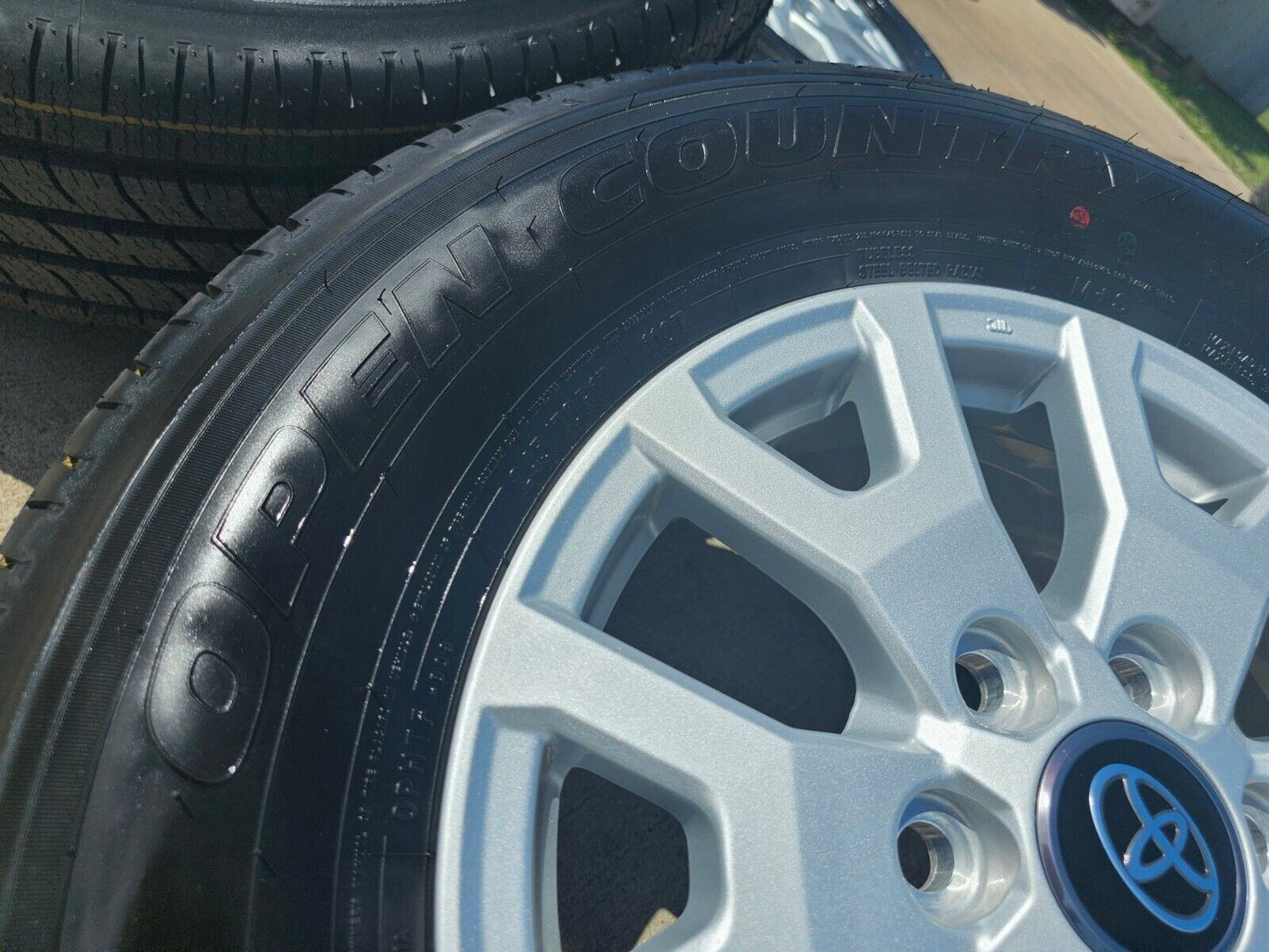 17" Toyota Tacoma 4Runner TRD OEM wheels rims tires 2024 2025 NEW