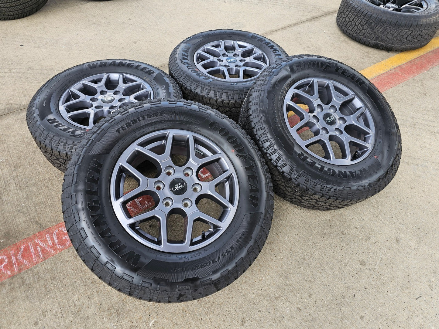 17" Ford Ranger OEM rims wheels tires Bronco N1WZ1007V 2023 2024 2025 2026 NEW