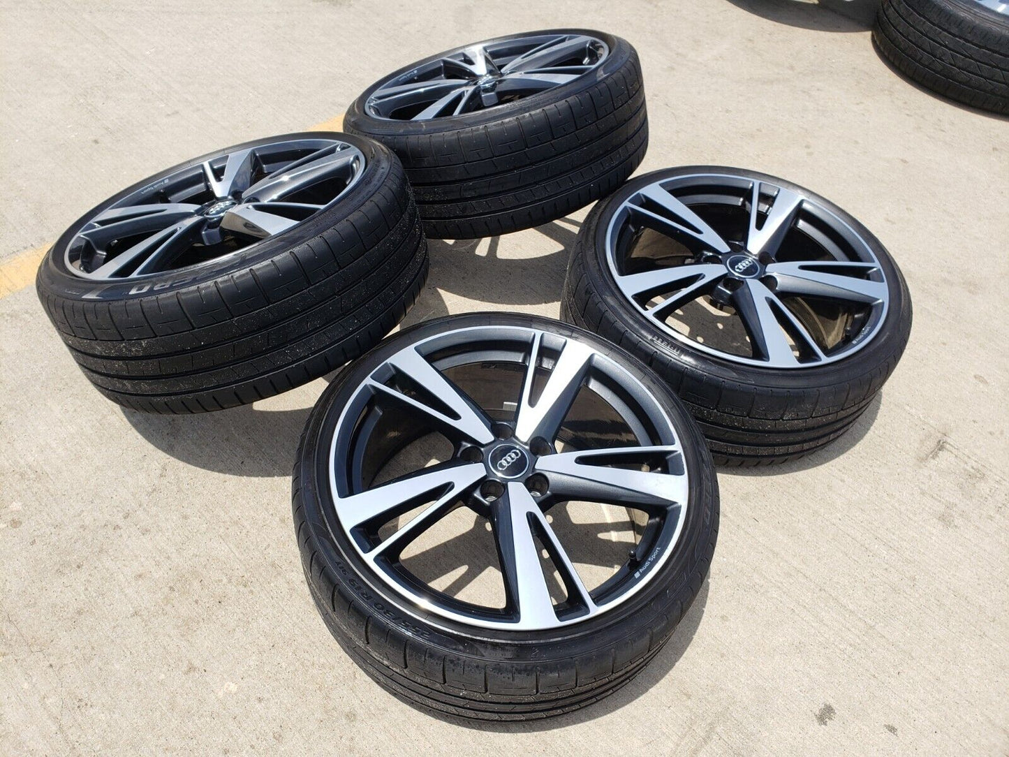 19" Audi RS3 OEM wheels rims A4 S4 A5 S5 S6 A6 59046 2020 2021 2022 2023 2024