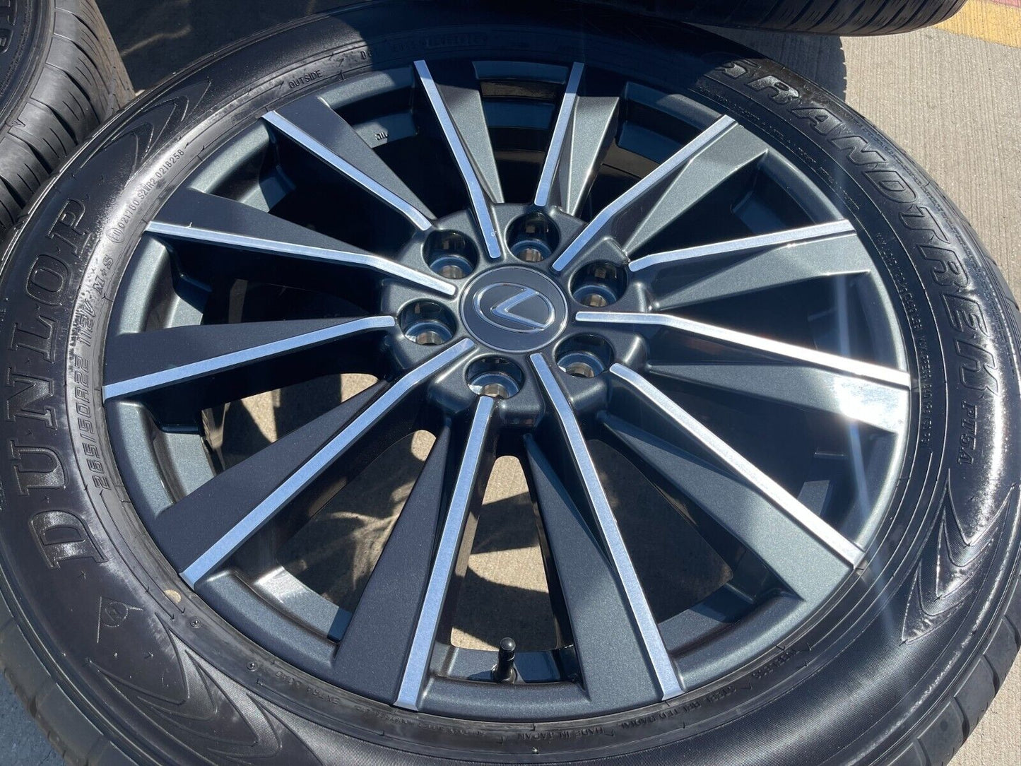 22" Lexus GX550 OEM wheels rims Toyota Land Cruiser Tundra 78519 LX600 2025 NEW