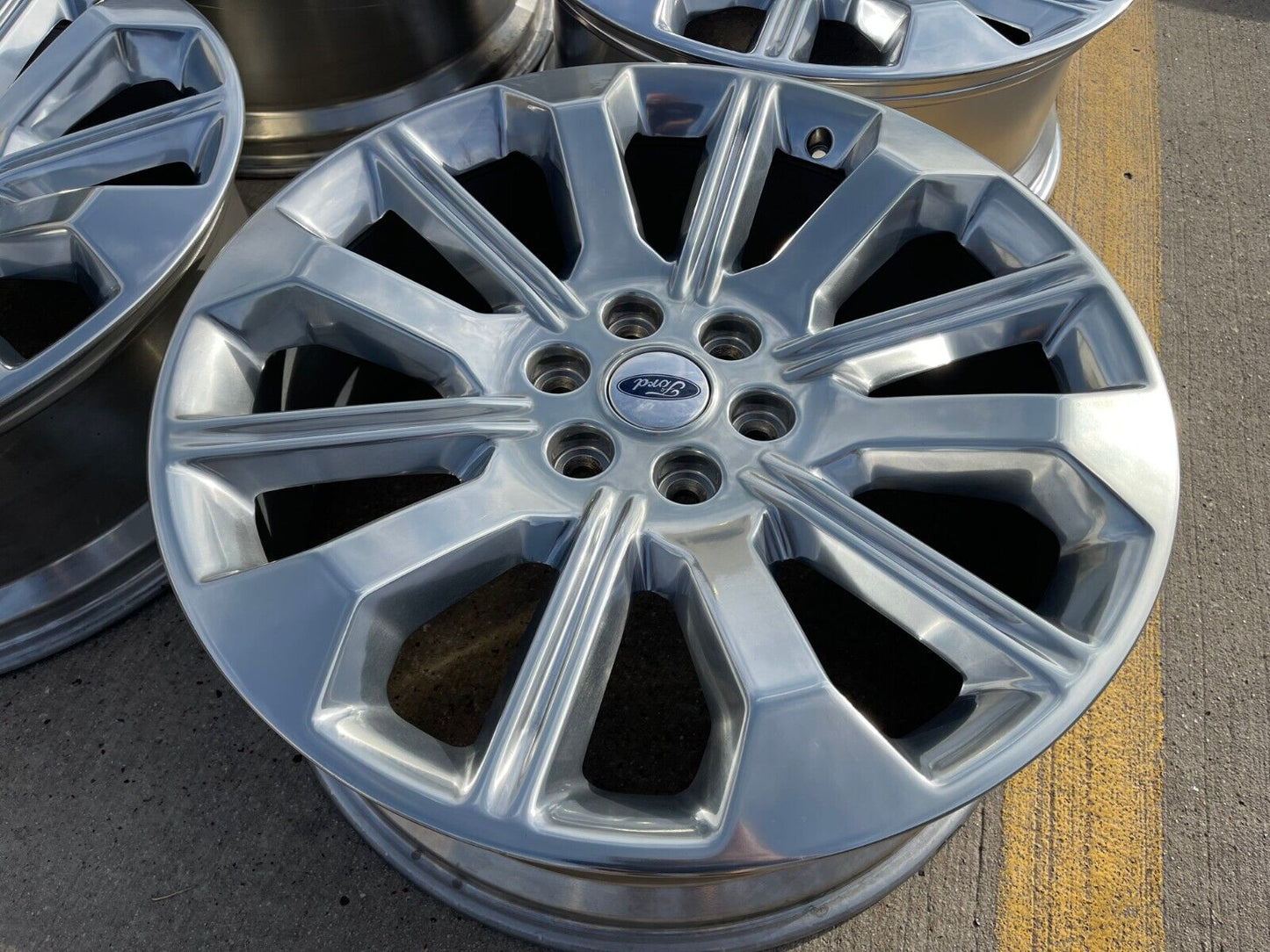 22" Ford F-150 LIMITED OEM rims wheels 10349 95103 2021 2022 2023 2024 2025 NEW