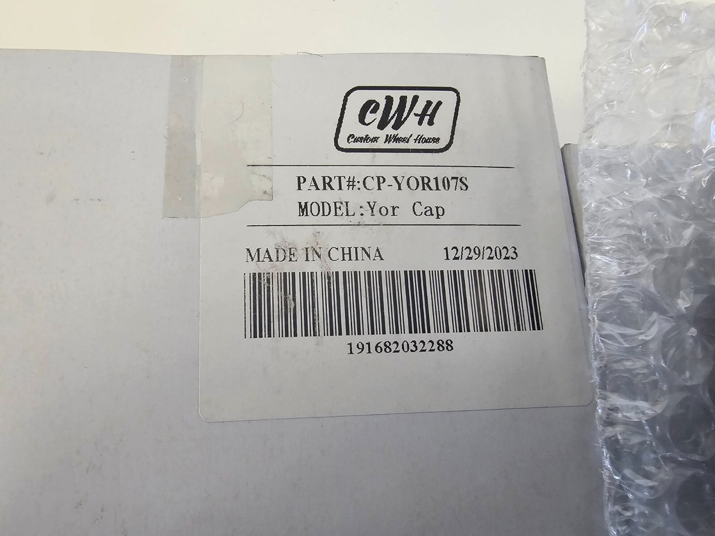 (1) Method YOR CP-YOR107S Heritage Toyota Stripe snap in center cap