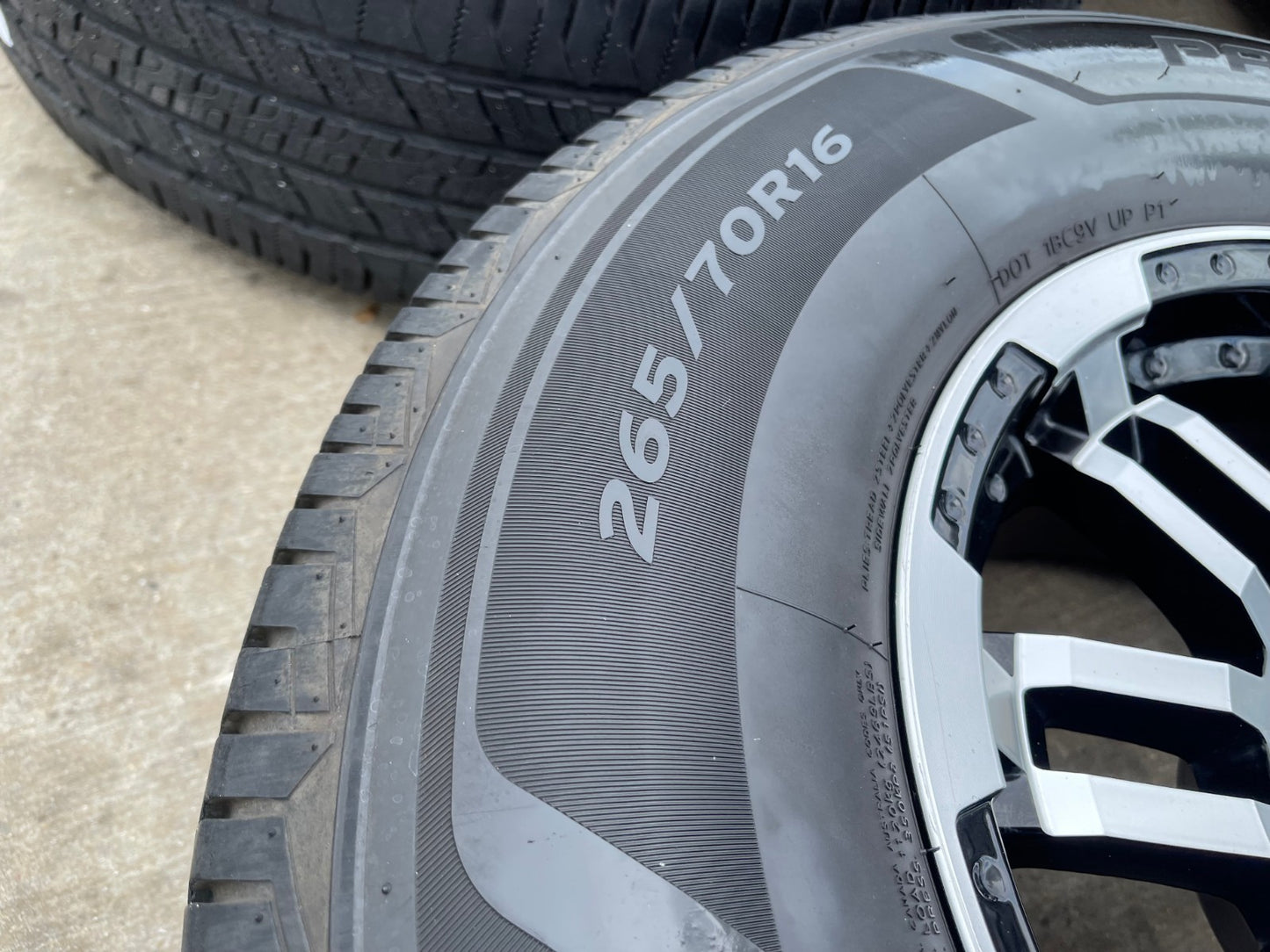 16" 16x8 Vision Warrior 518 Nissan Frontier wheels rims tires