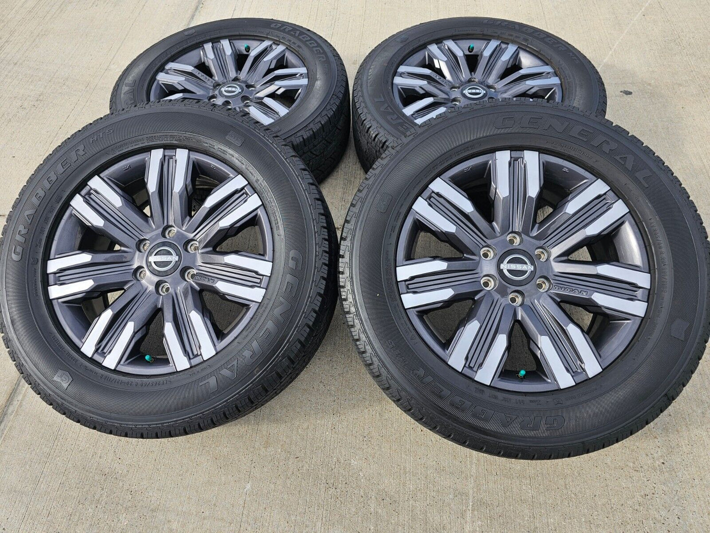 20" Nissan Titan XD Pro-4X OEM wheels rims tires 2019 2020 2021 2022 2023 2024