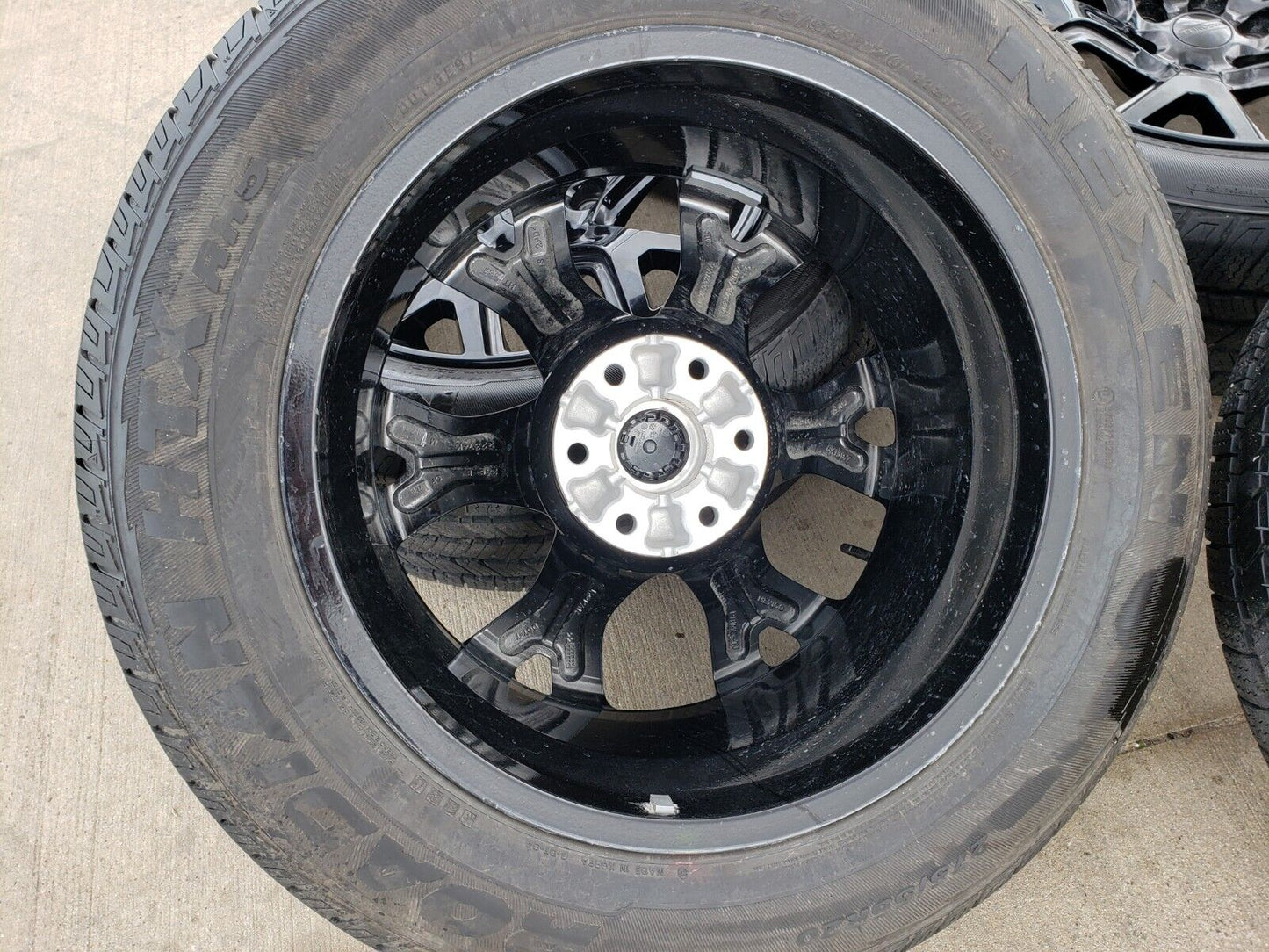 20" Dodge Ram 1500 Jeep Grand Wagoneer OEM black 9296 wheels rims 2023 2024 NEW