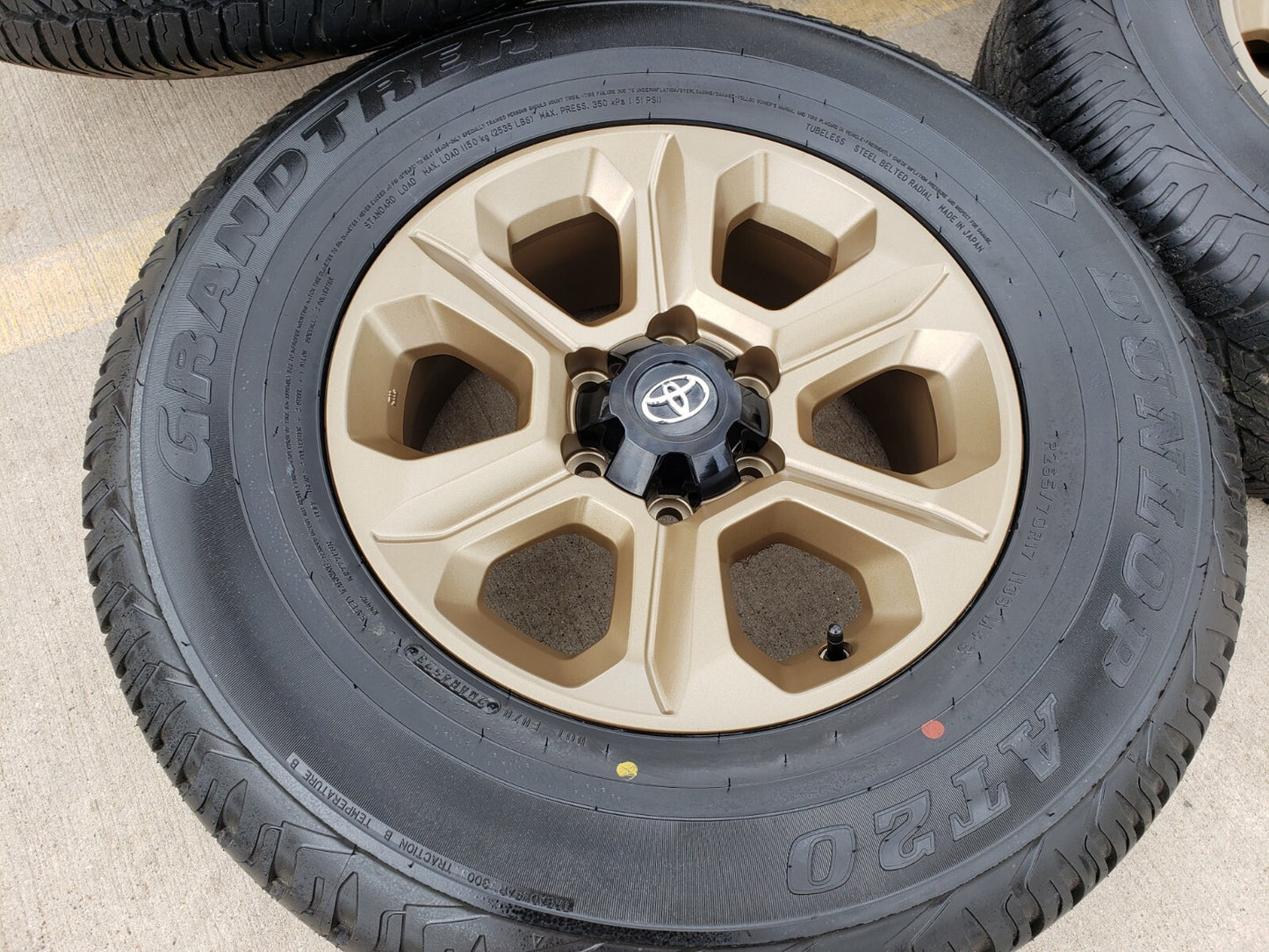 17" 4Runner Toyota Tacoma OEM BRONZE wheels rims 75153 FJ NEW