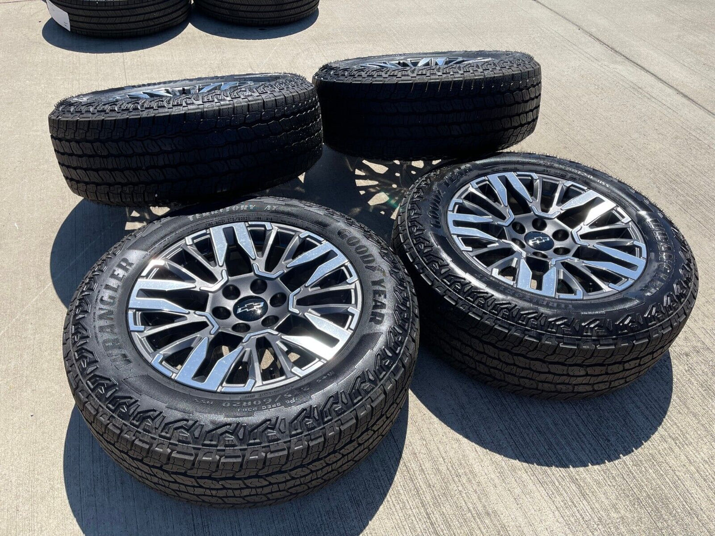 20" Chevy Silverado Z71 Colorado GMC Sierra Canyon OEM wheels rims 2025 2026 NEW