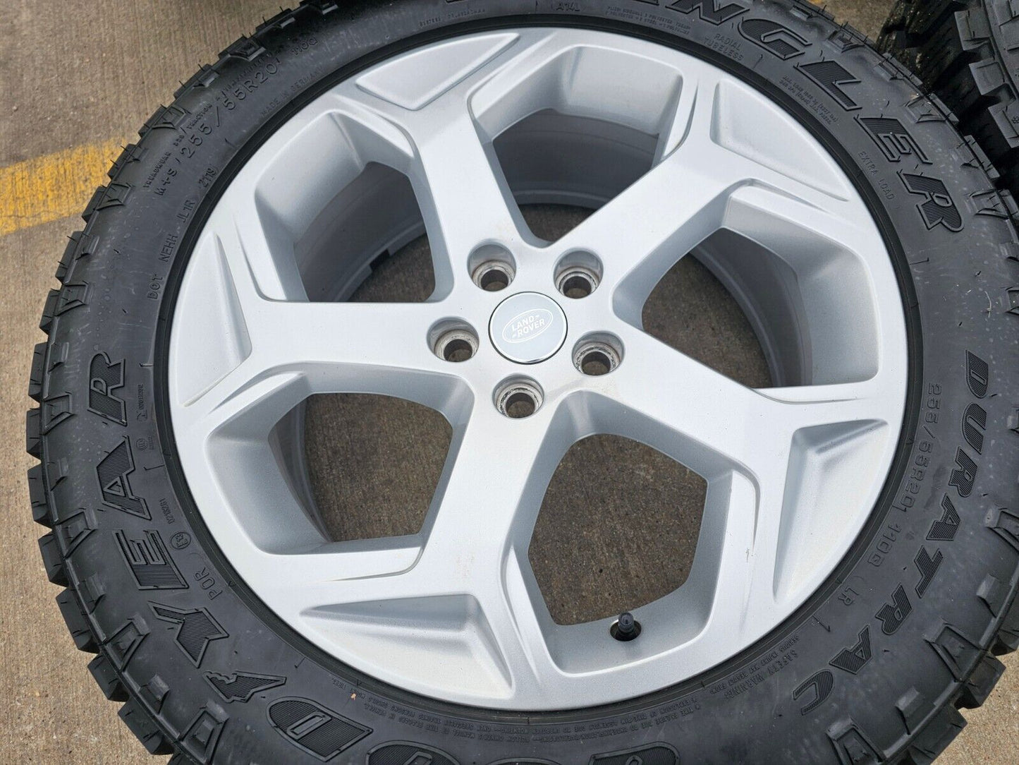20" Range Land Rover OEM 72310 wheels rims A/T tires DURATRAC