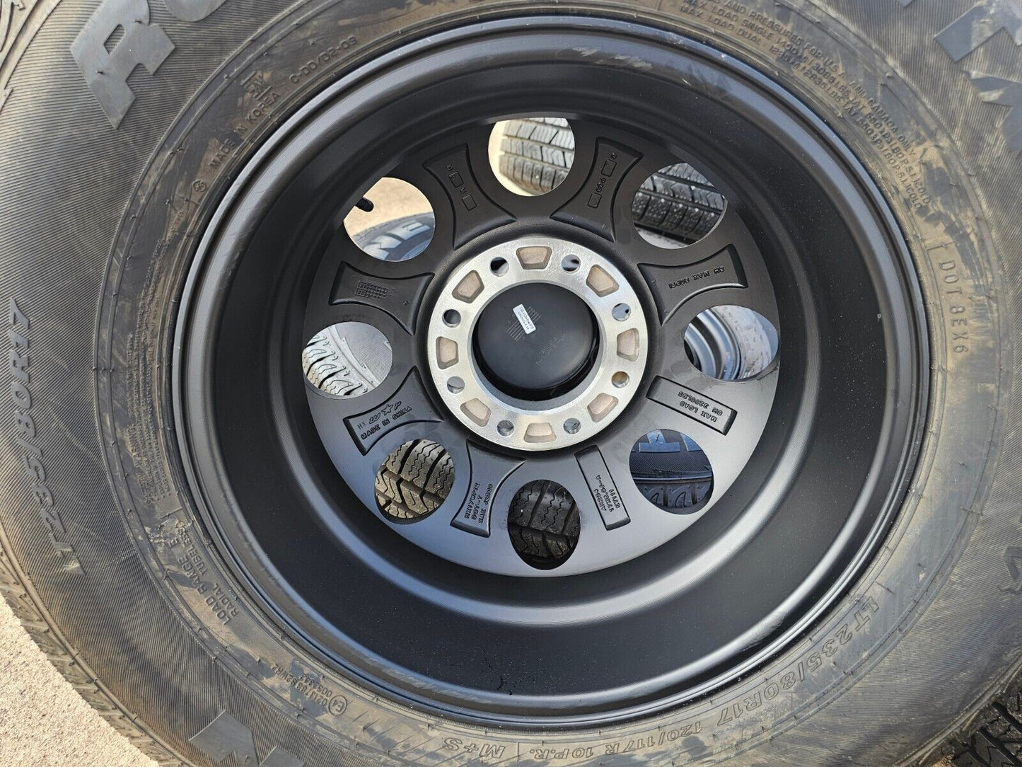 17" American Racing AR204 Dodge Ram 3500 DUALLY OEM wheels rims 8x165 8x6.5 NEW