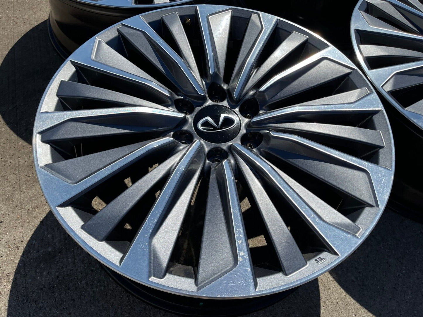22" Infiniti QX80 QX56 Nissan Titan Armada OEM wheels rims 2024 2025 NEW