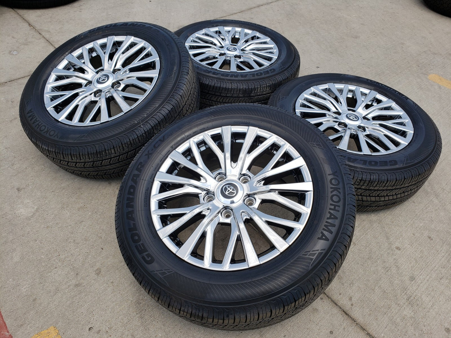 20" Lexus LX570 Toyota Land Cruiser OEM 74340 wheels rims 5x150 NEW