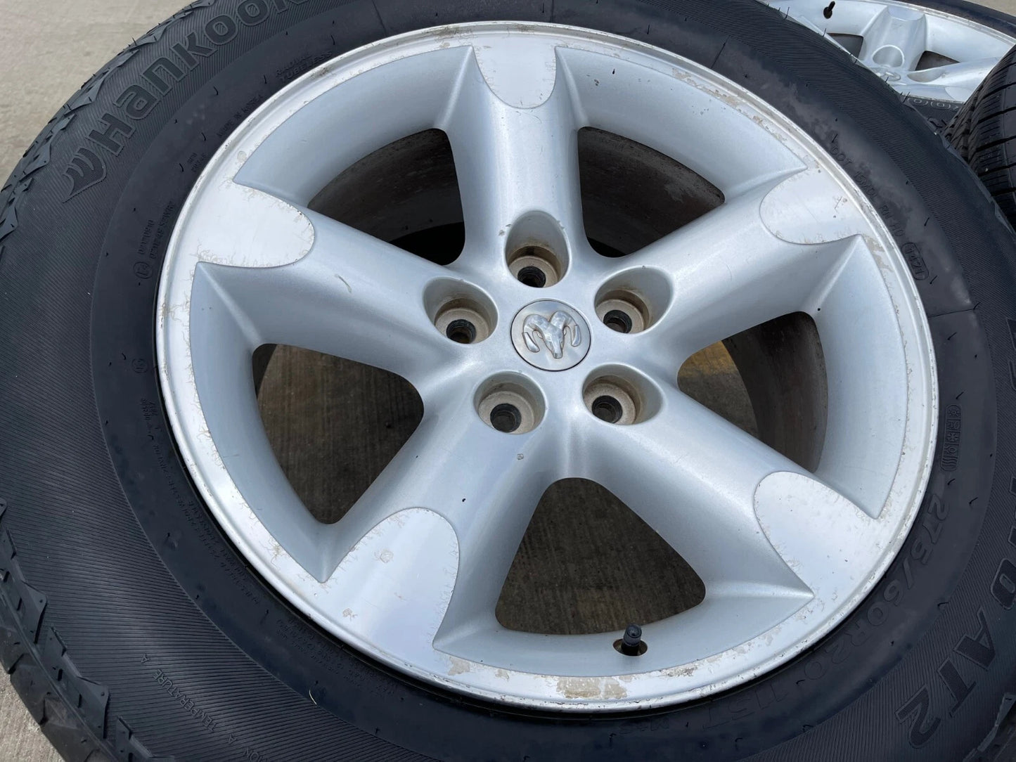 20" Dodge Ram 1500 OEM wheels rims 2267 tires 5x139 5x5.5