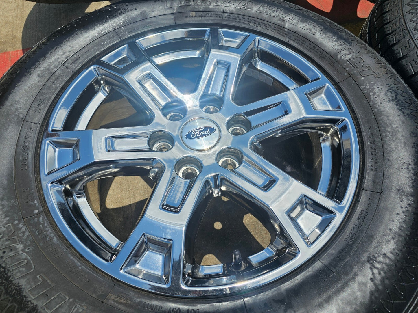 18" Ford F-150 Expedition OEM chrome rims wheels tires 2023 2024 2025