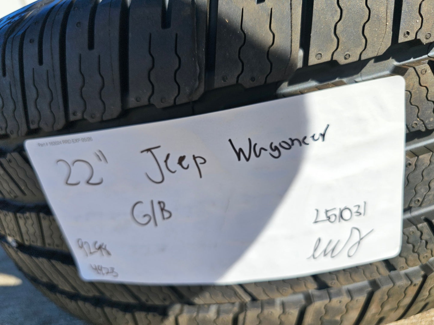 22" Jeep Grand Wagoneer OEM 9298 Obsidian rims wheels RAM 1500