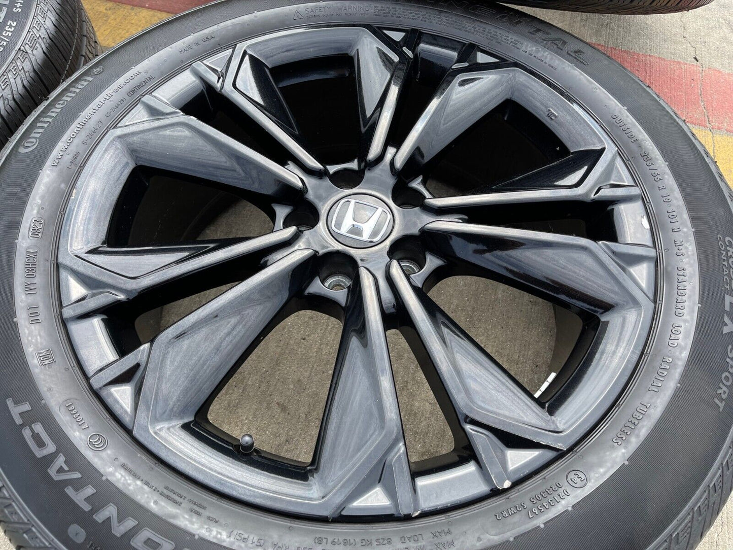 19" Honda CR-V Touring OEM wheels rims tires HR-V 60312 black 2023 2024 2025