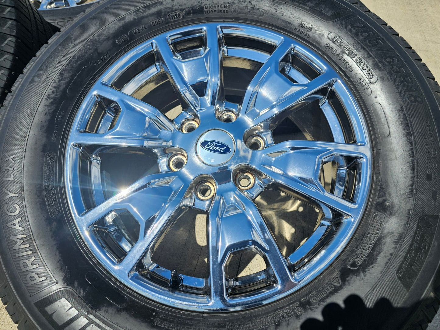18" Ford Ranger Bronco OEM 10231 wheels rims 2021 2022 2023 2024 2025 CHROME