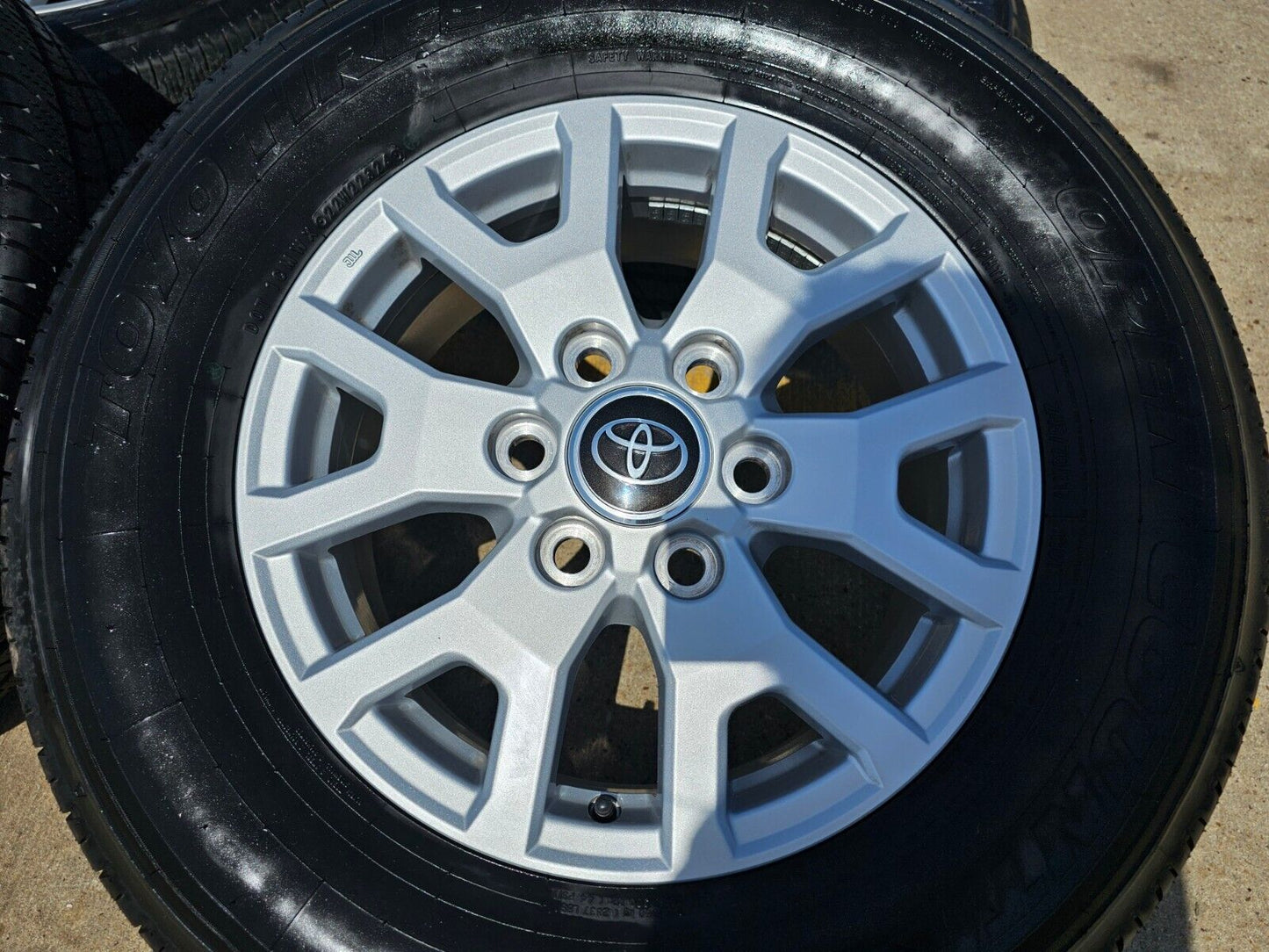 17" Toyota Tacoma 4Runner TRD OEM wheels rims tires 2024 2025
