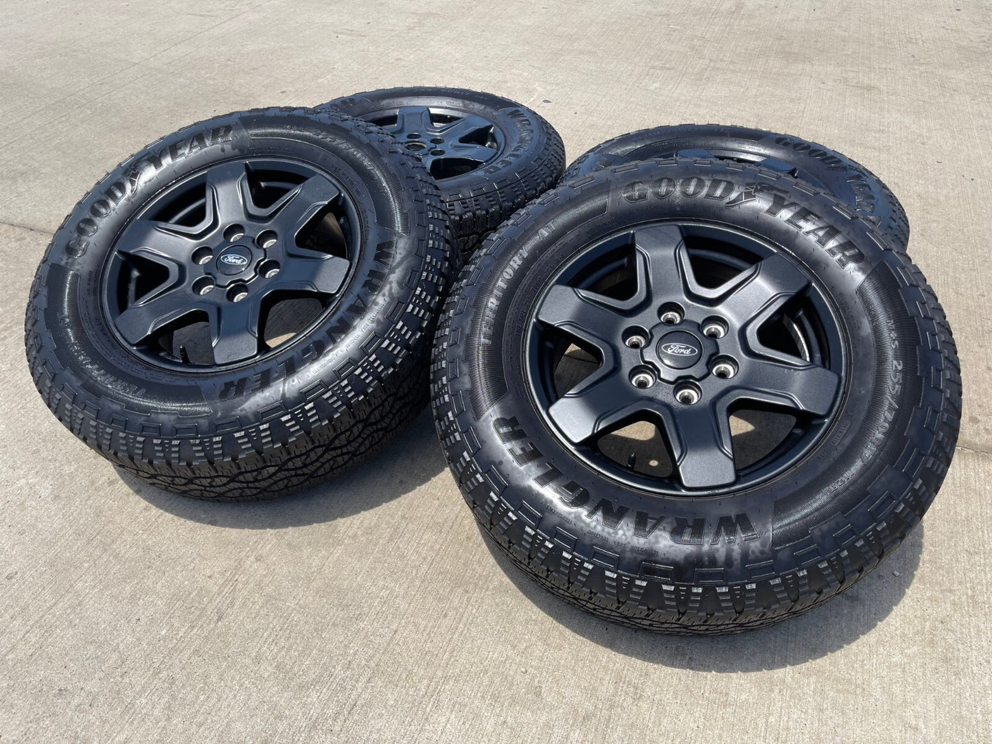 17" Ford Ranger wheels rims 95292 10383 tires 2023 2024 2025 2026 NEW