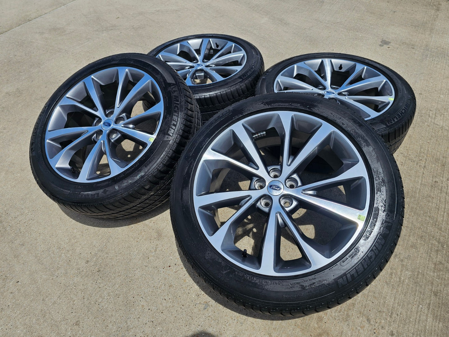 21" Ford Explorer ST OEM rims wheels Lincoln Aviator MICHELIN
