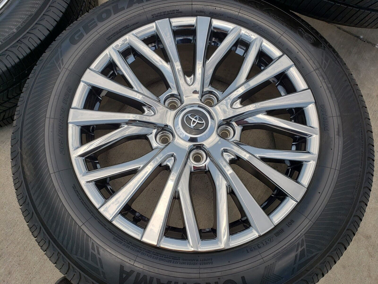 20" Lexus LX570 Toyota Land Cruiser OEM 74340 wheels rims 5x150 NEW