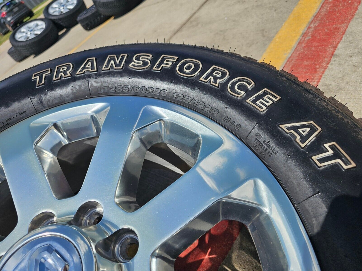 20" Dodge Ram 2500 3500 LARAMIE OEM 2700 wheels rims A/T tires 2023 2024 NEW