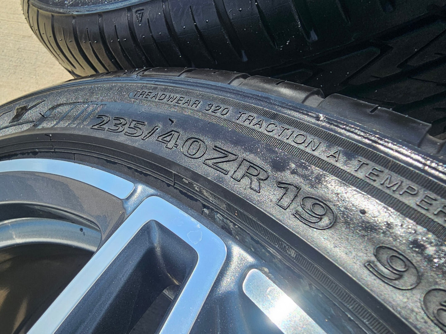 19" Mercedes E350 AMG C E S Class OEM 85541 wheels rims tires