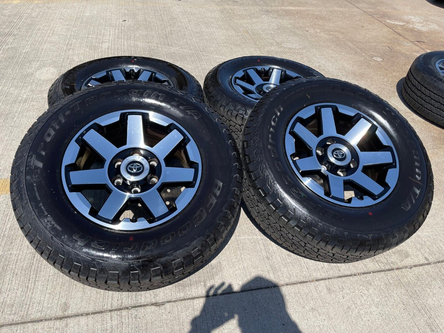 17" Toyota 4Runner Tacoma TSS TRD OEM wheels rims 75154 FJ NEW BFG