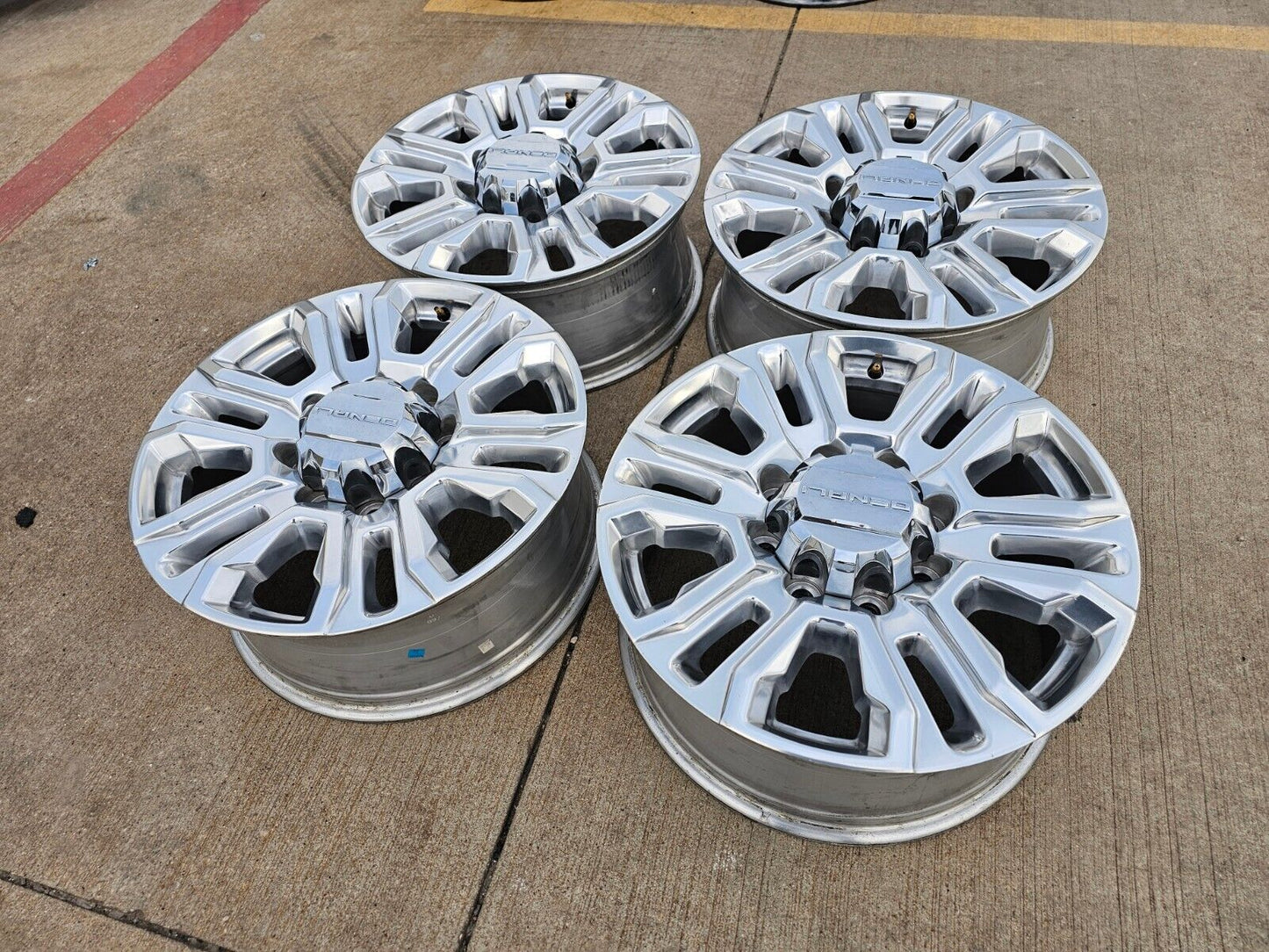 20" GMC Sierra Denali 2500 3500 OEM 5957 rims wheels 2021 2022 2023 2024 2025