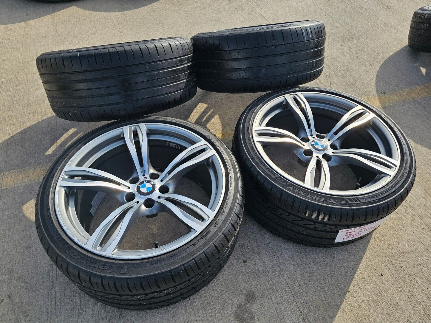 20" BMW M6 M5 OEM wheels rims 71577 71578 5x120 tires