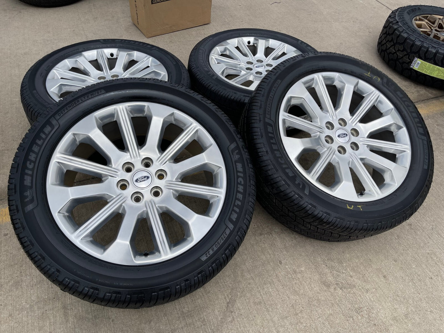 22" Ford F-150 LIMITED OEM rims wheels 95103 10349 Expedition 2023 2024 2025 NEW